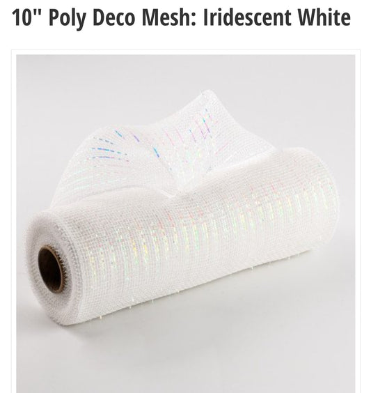 10' Poly Deco Mesh