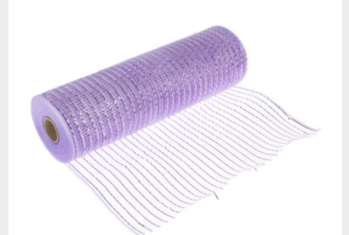 10' Lavender Deco Mesh