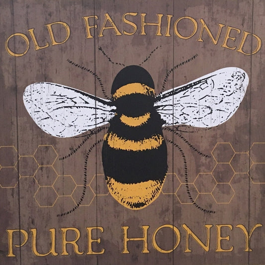 10' Honey Bee Wooden Sign