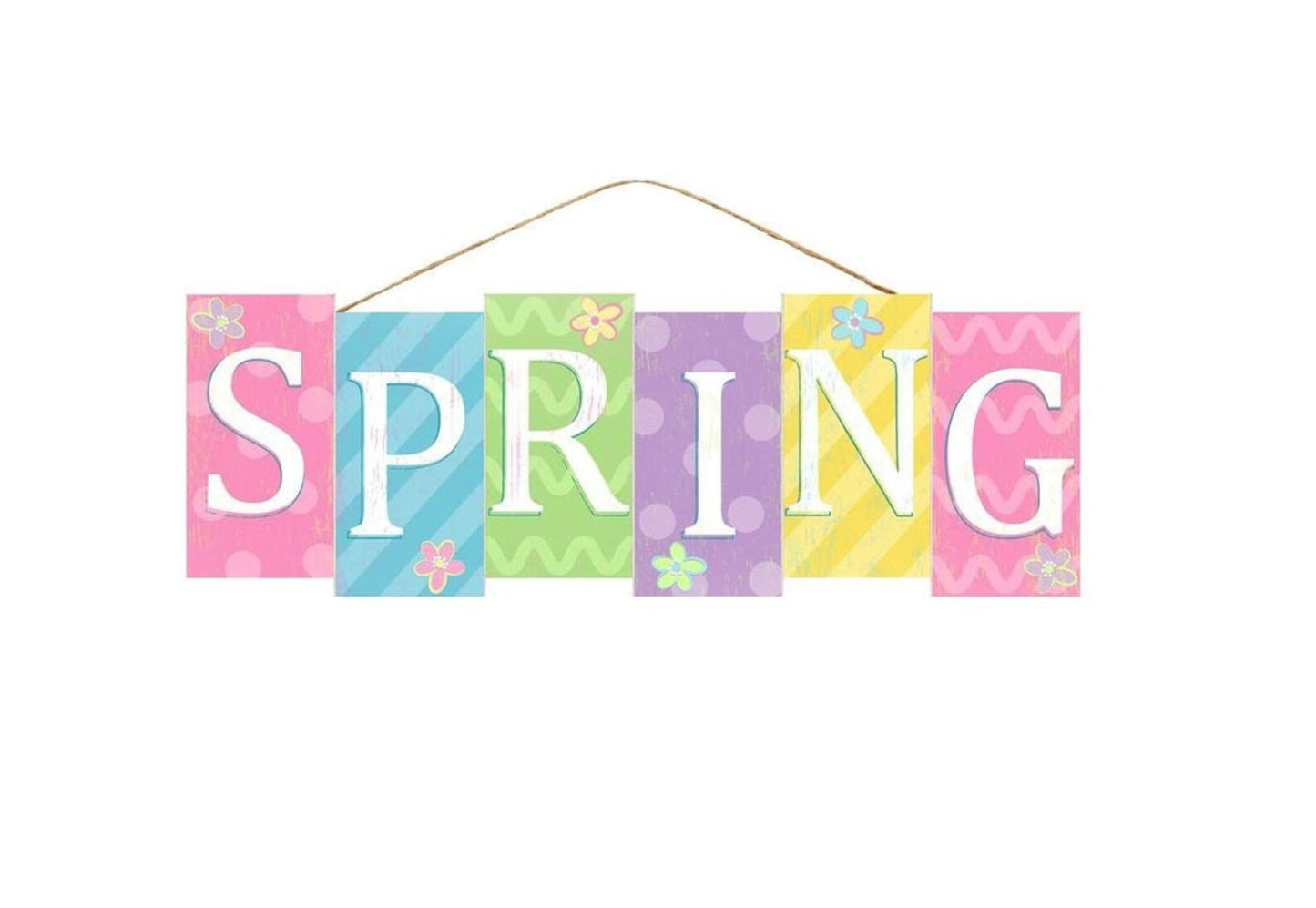 14' Wooden Spring Sign